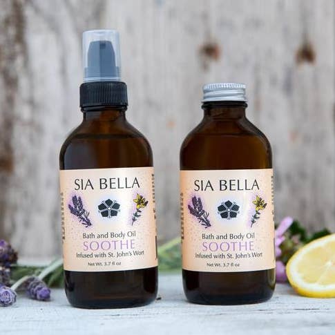 Soothe Bath & Body Oil - 3.7oz for wholesale by Sia Bella