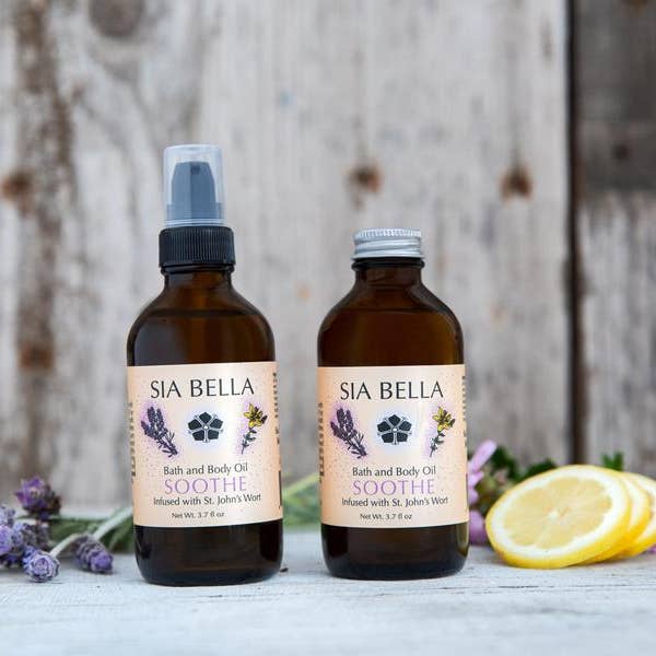 Soothe Bath & Body Oil - 3.7oz for wholesale by Sia Bella