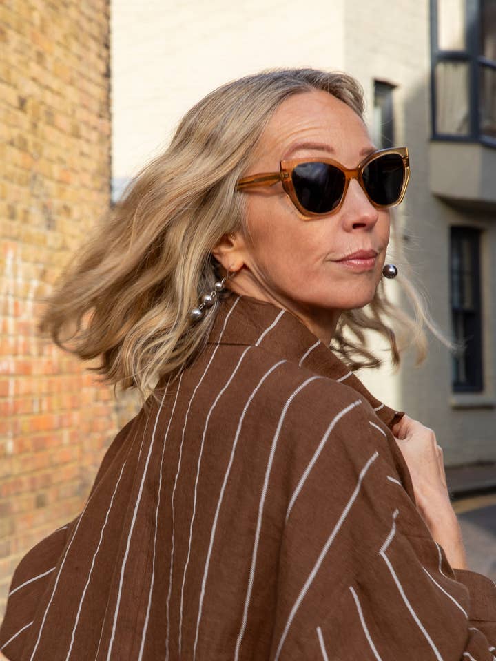 Blackpool Drop Ball Earrings | Silver for wholesale by CHALK