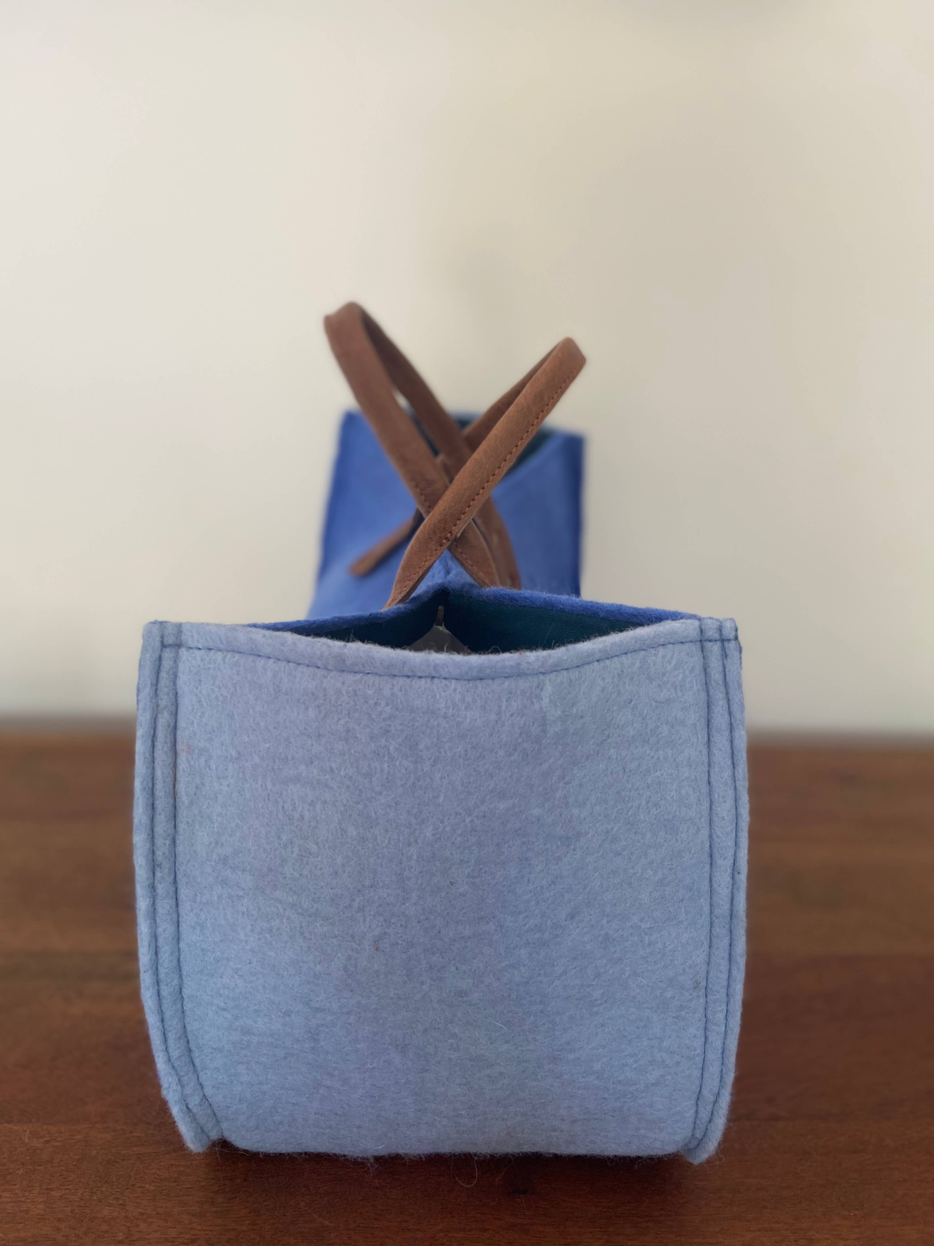 Fibres of Life - Wool & Felt - Wholesale Tote Bag - Women's - The Grab-&-Go Carry All | Felt Wool Tote Bag | Soft Yarn Bag1