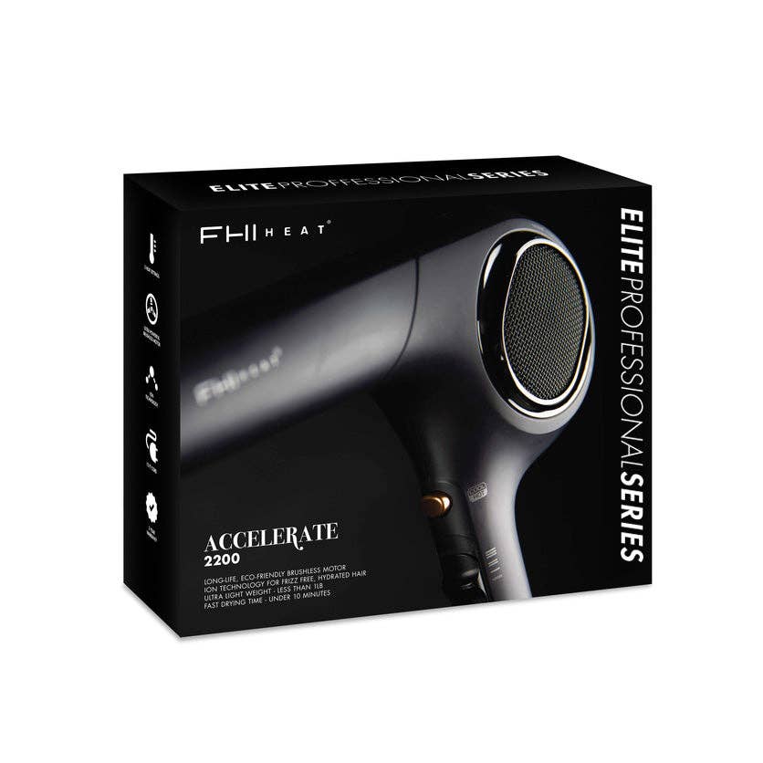 FHI Heat® - Wholesale Hair Dryer - Elite 2200 Accelerate BLDC Motor Dryer3