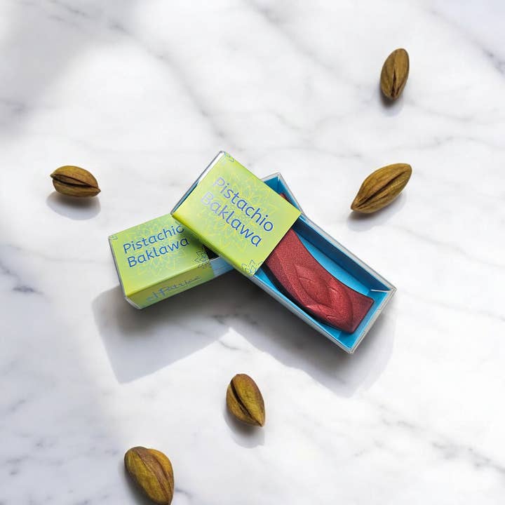 J. Patrice Chocolate Studio - Wholesale Chocolate Bar - Pistachio Baklawa Bar ( Dubai Chocolate Bar)2