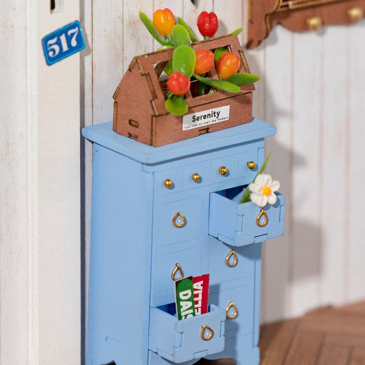 Hands Craft - Wholesale DIY Craft Kit - DIY Miniature House Kit: Dreamy Garden House9