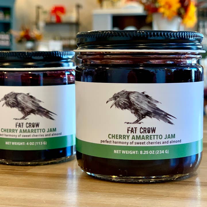 Fat Crow Gourmet - Wholesale Jam/Jelly - Cherry Amaretto Jam