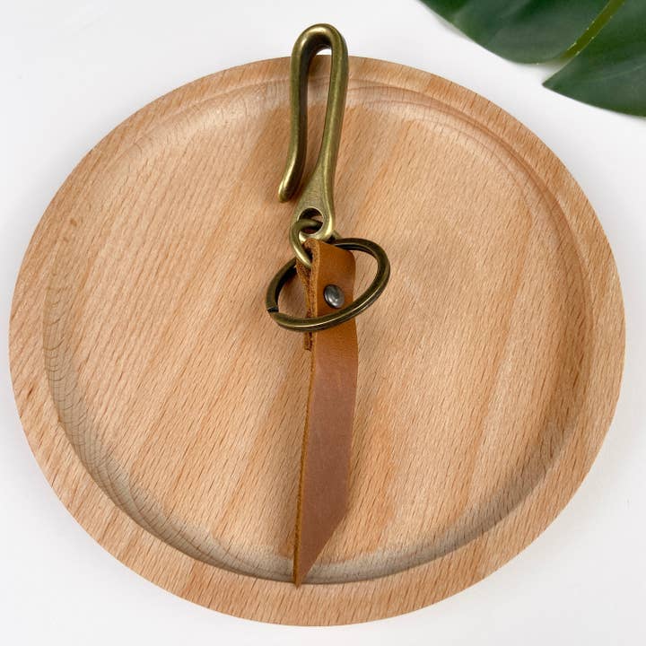 SoapElenGlen - Wholesale Keychain - Unisex - Personalized Vintage Alloy U-shaped Belt Buckle Keychain0