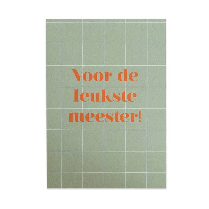 For the nicest teacher! || Postcard for wholesale by By Studio-Steef