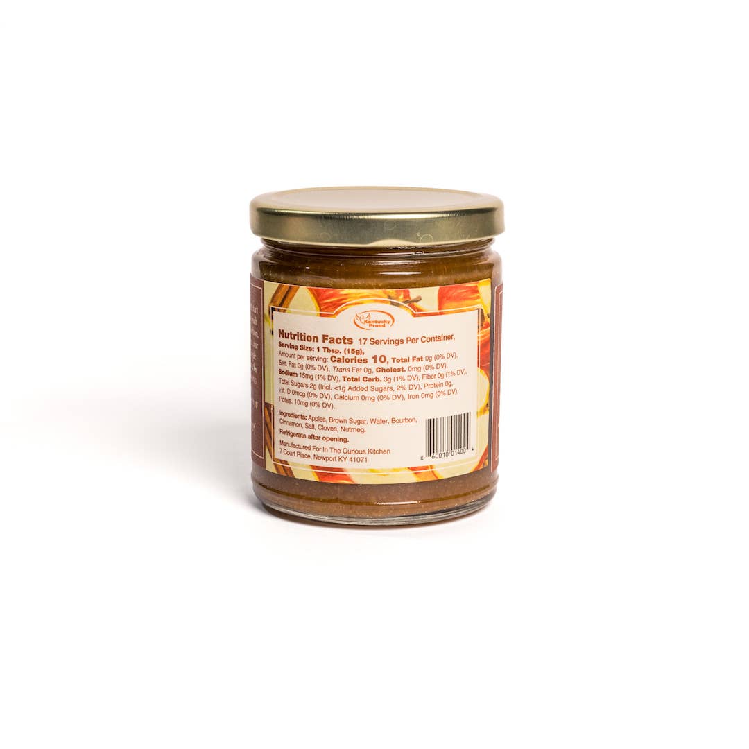 In the Curious Kitchen - Wholesale Jam/Jelly - Apple Bourbon Butter | 9 oz 1