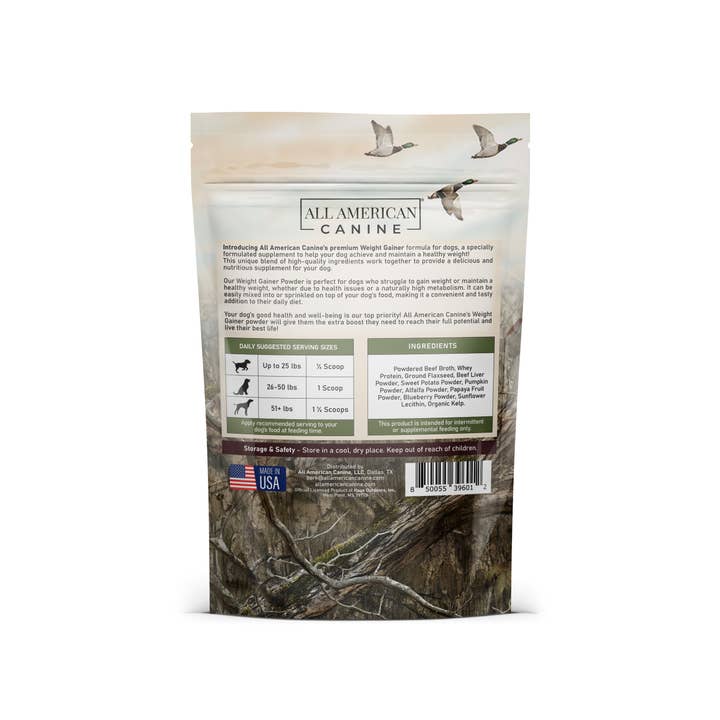 All American Canine – wholesale Husdjursfoder – Hund – Viktökare - 60 portioner1