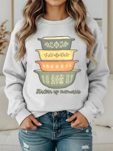 Camiseta Empilhando Memórias por atacado de SAMS Farm Charm