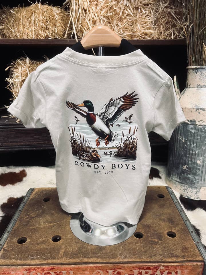 Rowdy Boys - Wholesale Shirt - Baby - Flying Duck Toddler Tee2