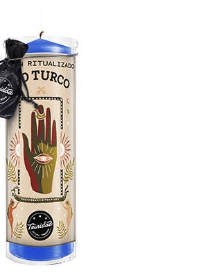 Turkish Eye Ritualized Candle for wholesale by trinidad