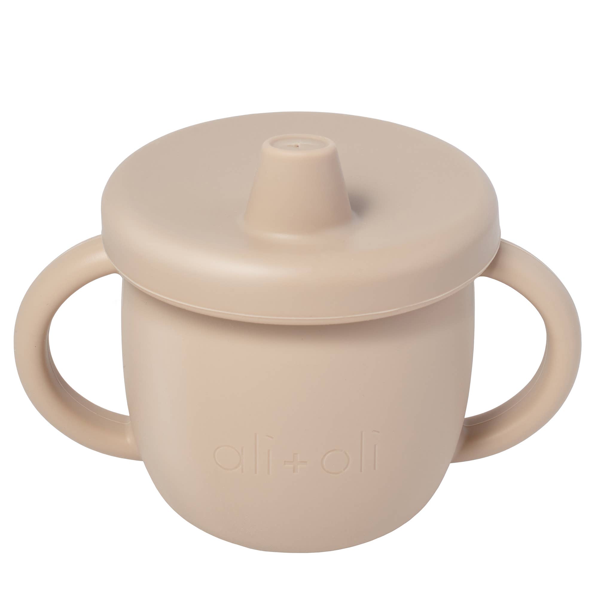 Ali+Oli - Vente Verre/tasse – enfant et bébé - Ensemble de tasses pour tout-petits (4-en-1) – Tasse à bec, paille, collation, tasse ouverte3