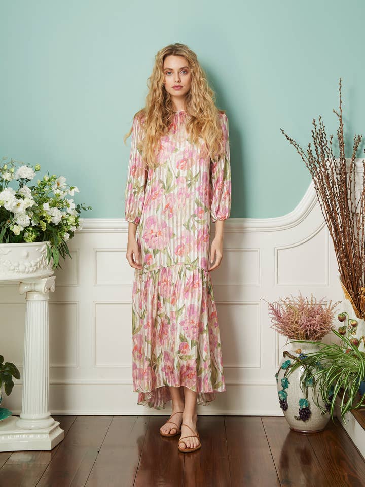 The Iris Dress | Full Blossom for wholesale by Black Iris