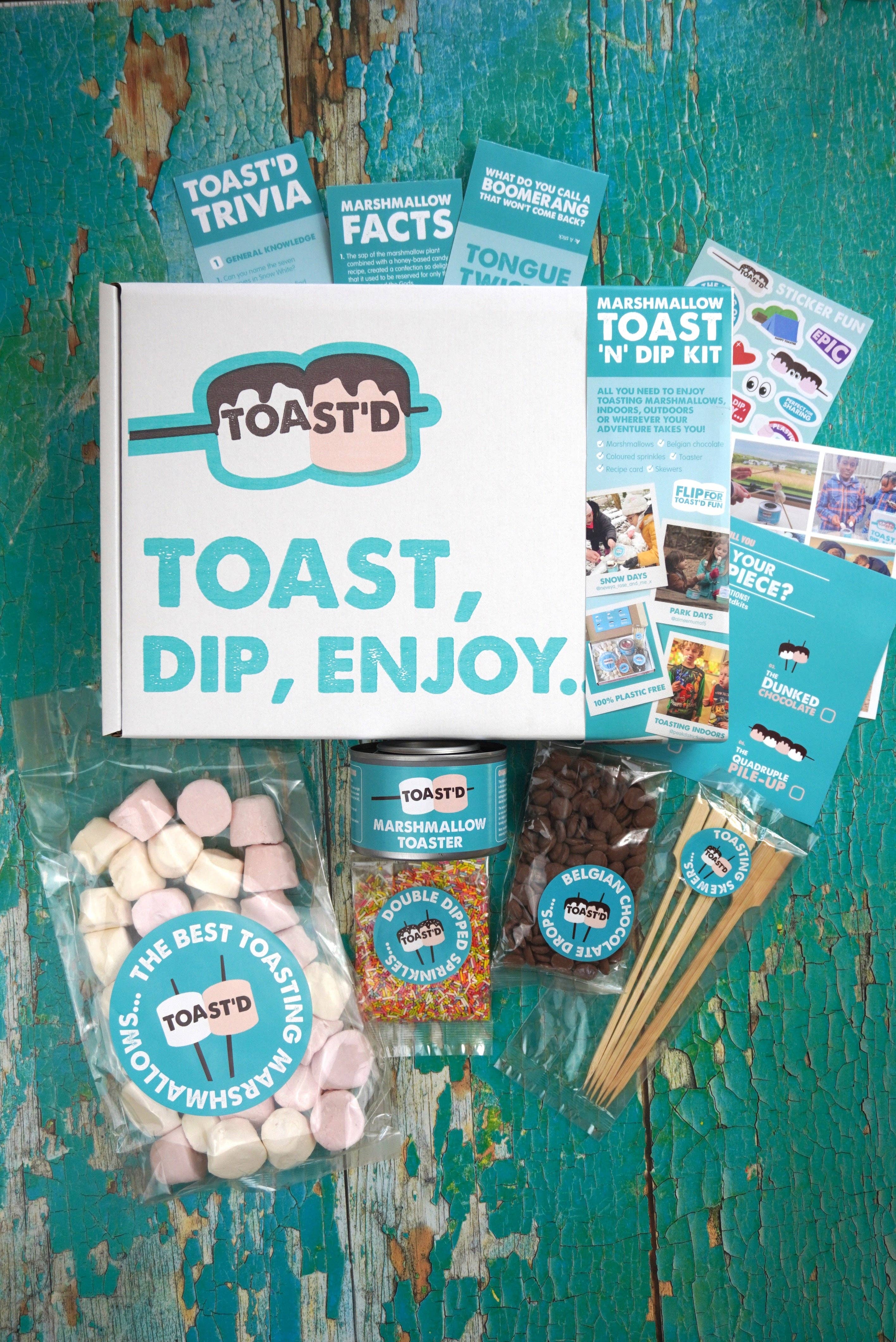 Toast'd - Vendita all'ingrosso Kit fai da te per alimenti - Kit regalo originale per tostare e intingere marshmallow4