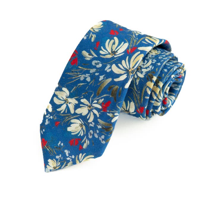 Boon Ties - Wholesale Necktie - Men's - Hamilton Floral Men's Tie1