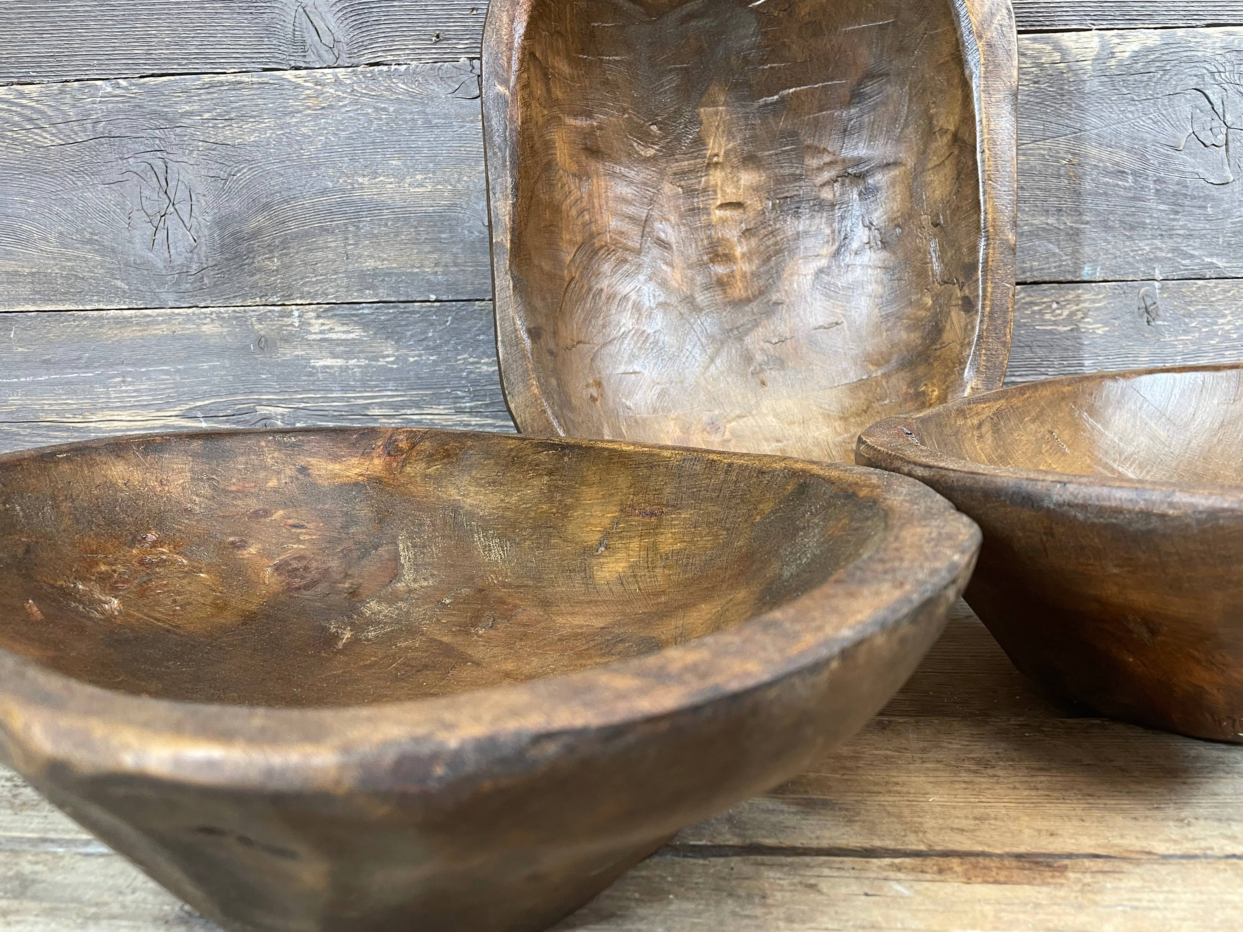 My Amigos Imports - Wholesale Decorative Plate/Dish/Bowl - Wilson Deep Dough Bowl-Unique Design-9W x 15 inch-Waxed-$193