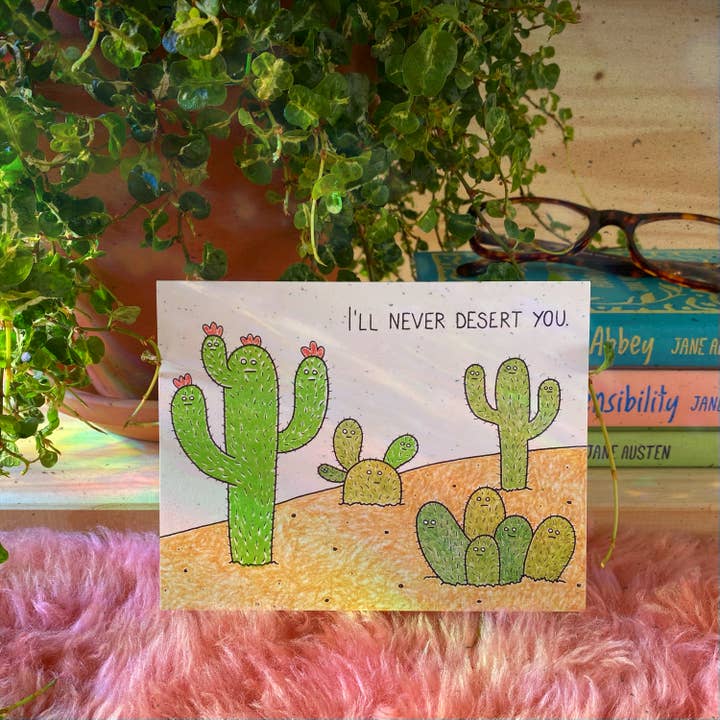 Carta Incoraggiamento Never Desert per la vendita all'ingrosso da parte di Chateau Blanche