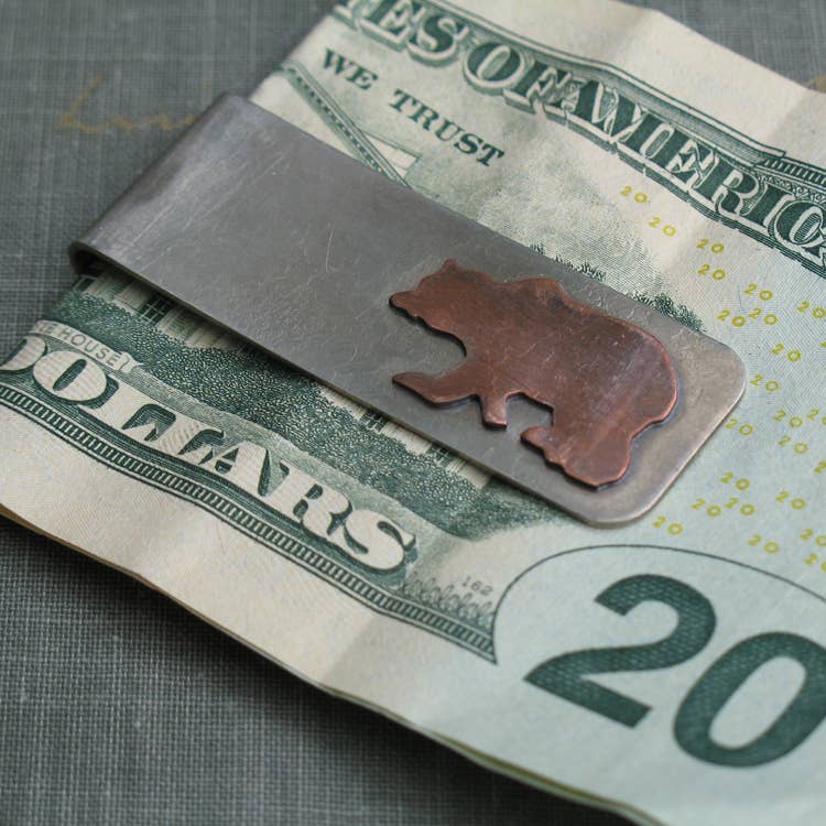 Metamorphosis Metals - Wholesale Money Clip - Unisex - Animal Silhouette Money Clips0