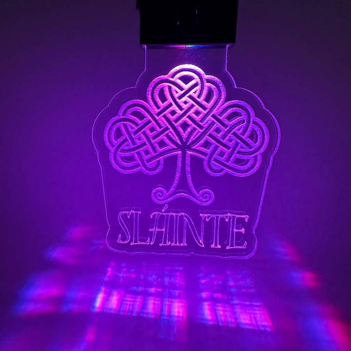 The 308 Collective - Wholesale Keychain – Unisex - Slainte Irish LED Keychain with Clip2