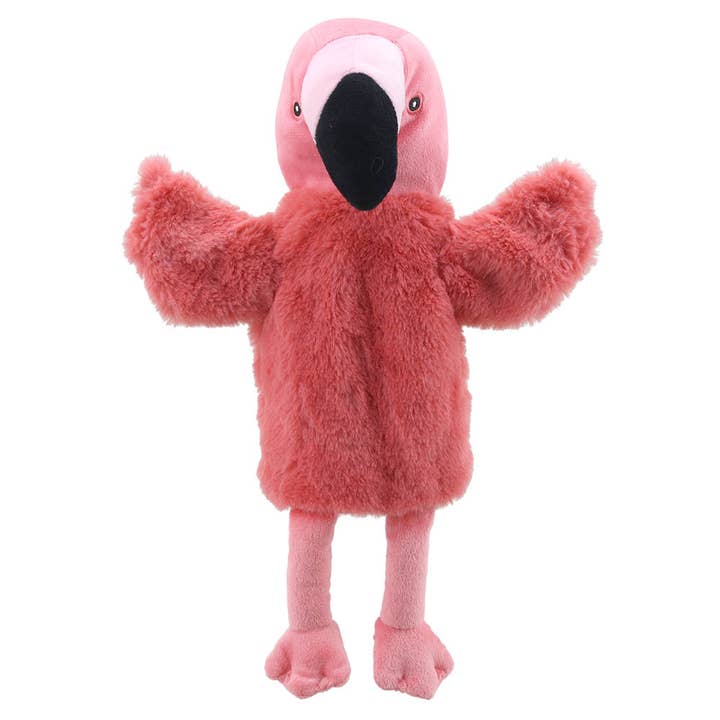 Flamingo - ØKO Dukkevenner - Dyr for engroshandel hos The Puppet Company Ltd