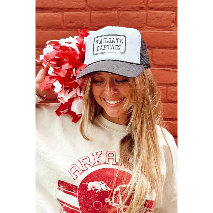 Social Statement - Wholesale Trucker hat – Women’s - Tailgate Captain Trucker Hat1