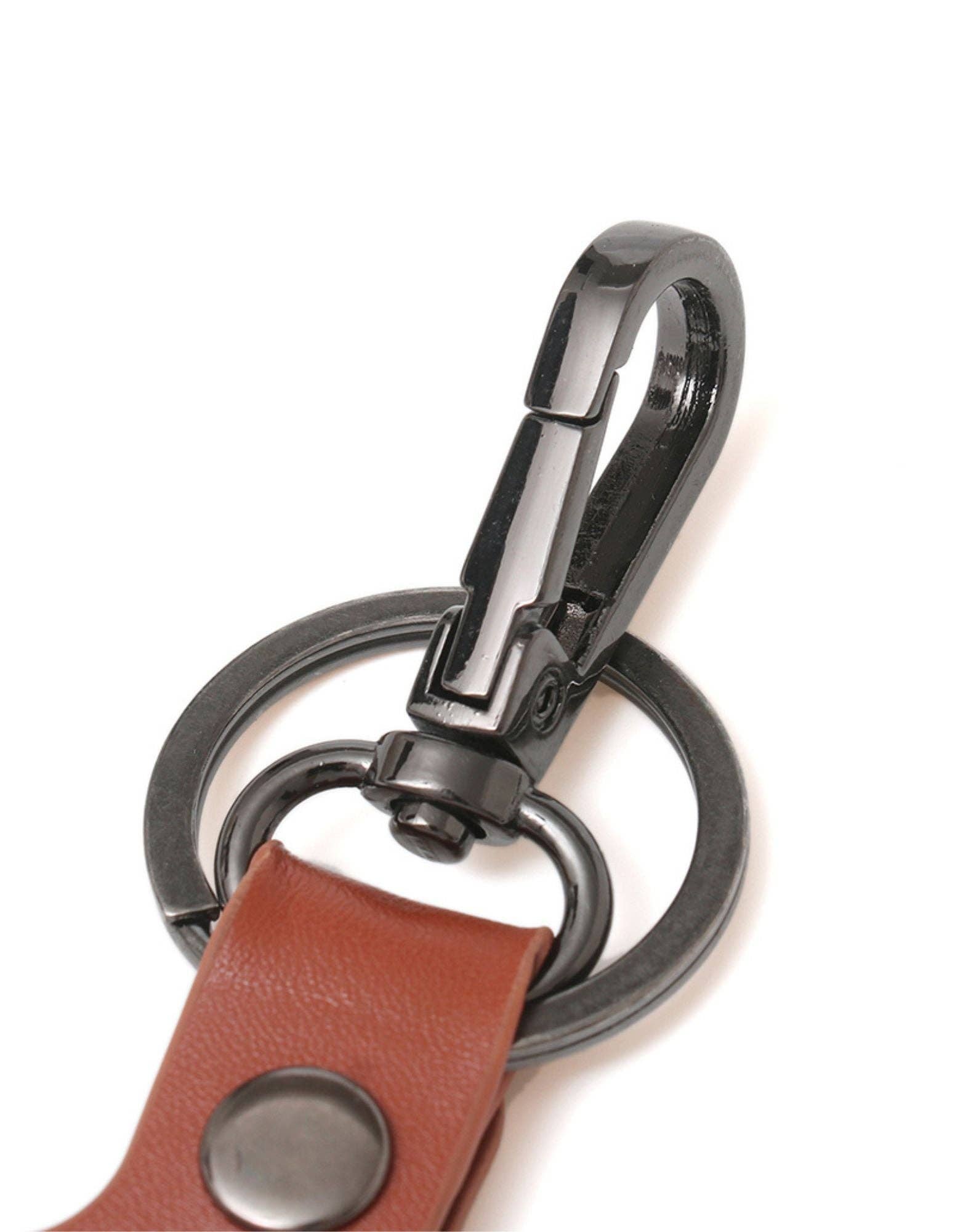 LA ENVIRO – wholesale Nyckelring - Unisex – TILBA AIRTAG VEGAN LÄDER NYCKELRING X 2 I TAN5