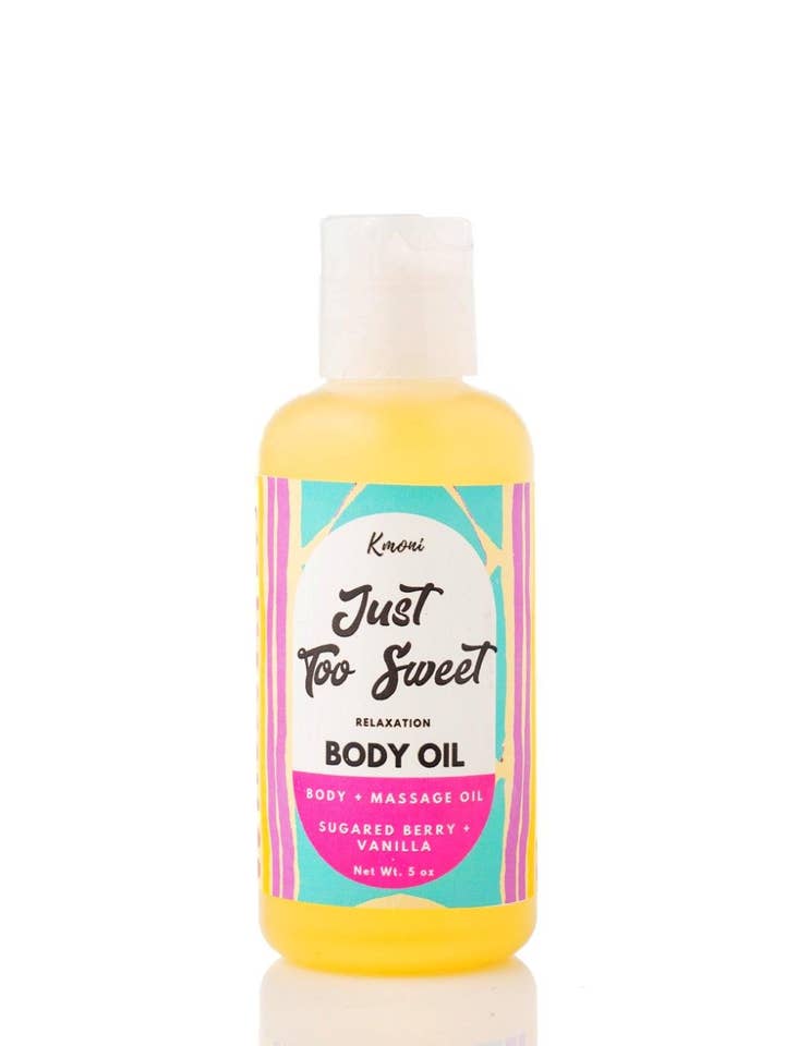 Just Too Sweet Body & Massage Oil for wholesale by Kmoni Cosmetics