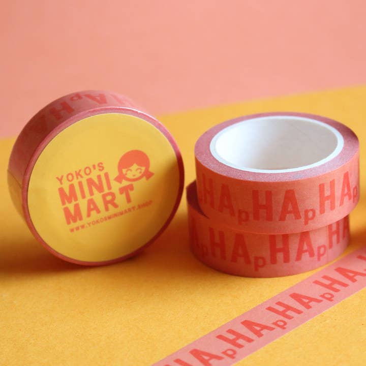 Yoko's Mini Mart – Großhandel Washi-Tape – HAPPY WASHI TAPE2