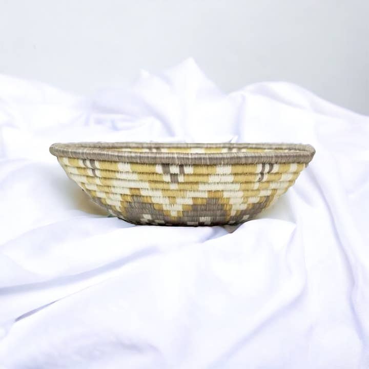 The African Home Goods – Cesta por atacado – CESTO DE UNIDADE DOURADA - TONS TERROSOS2