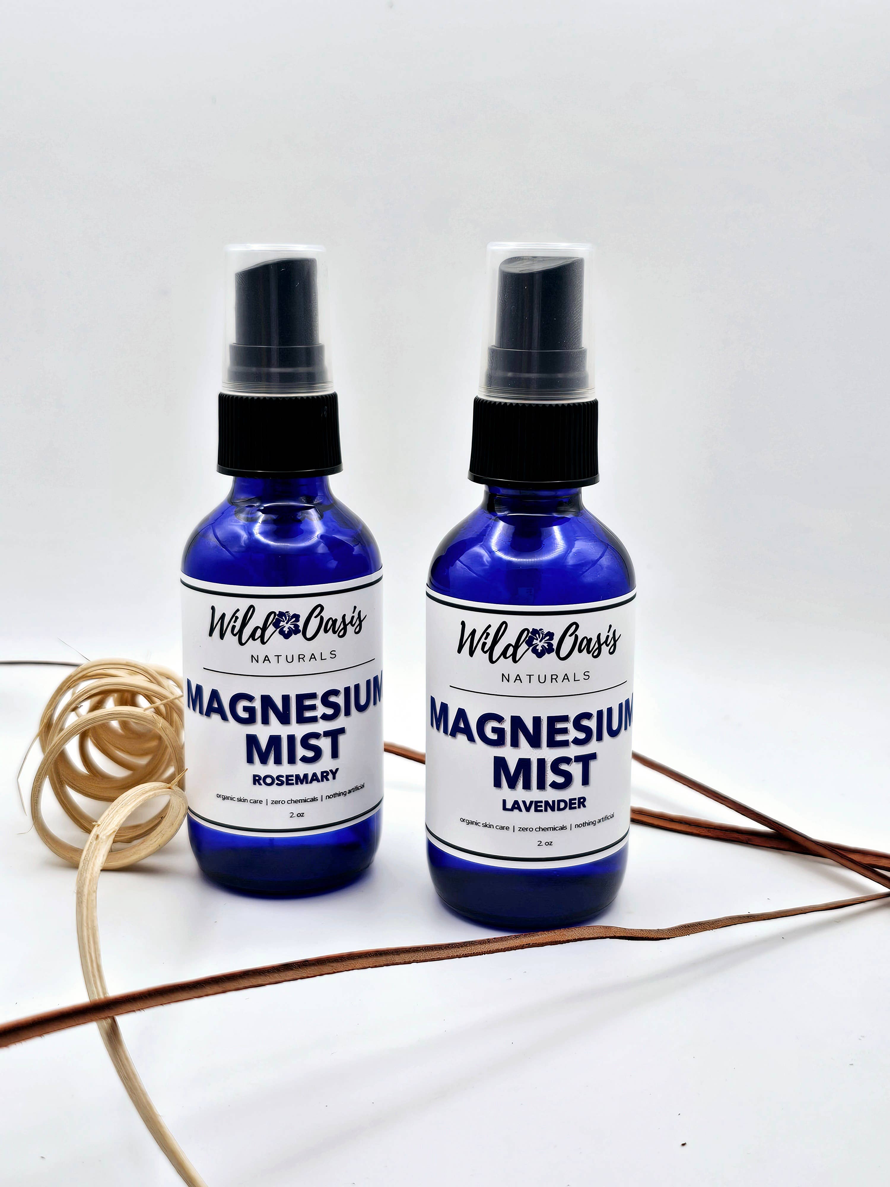 Wild Oasis Naturals - Wholesale Pain Relief Spray/Cream - Magnesium Mist - 2 oz - Pure Magnesium Oil Spray
