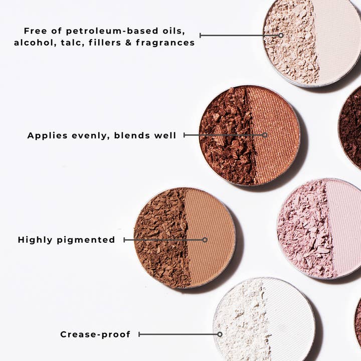 Honeybee Gardens Natural Cosmetics & Body Care – wholesale Eyeshadow – Pressed Eye Shadow Singles12