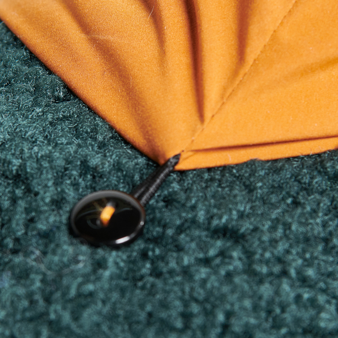 Spark Paws – Engroshandel Hundejakke - Hund – Vendbar jakke til hund - grøn og orange6