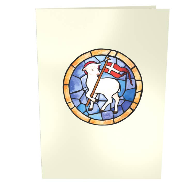 Unipop Cards, LLC - Wholesale Everyday Greeting Card - Holy Lamb Pop Up Card - Christmas pop up card2