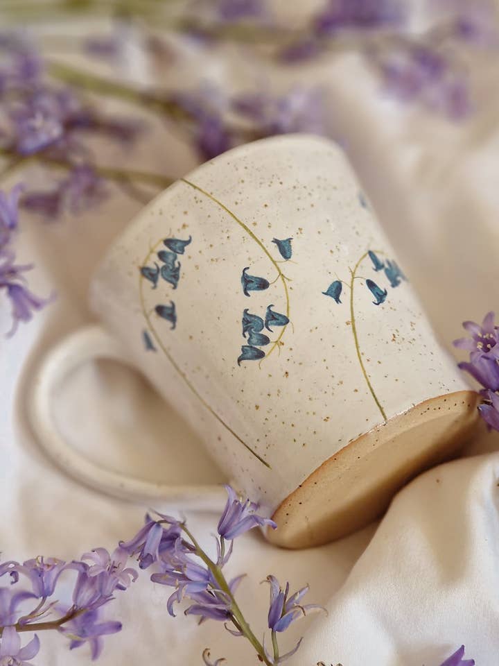Bluebell Mug for wholesale by Nina Paloma