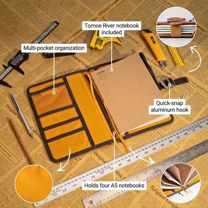LOCHBY - Vendita all'ingrosso Diari/agende - Field Journal - Planner, diario e sketchbook ricaricabile39