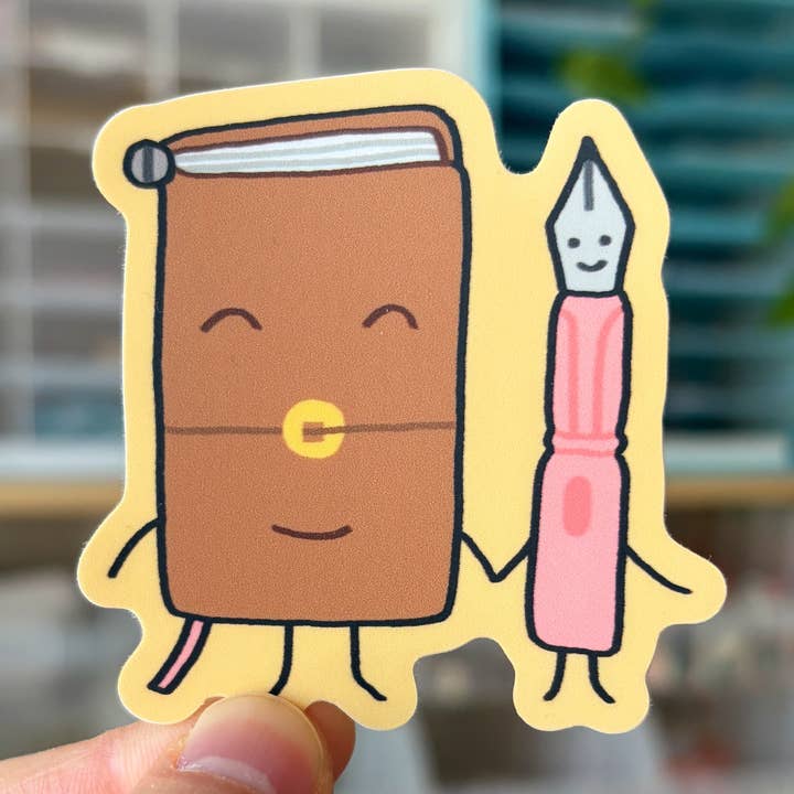 Journal Besties Sticker for wholesale by Megan Wang