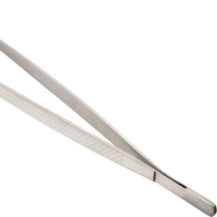 Barfly Mixology Gear & Mercer Culinary - Wholesale Kitchen Tong - 18-8 SS Precision Plus Chef Plating Tong, Straight 11 3/4"0