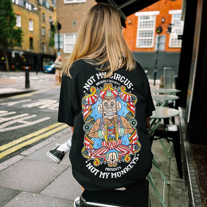 Inte min cirkus T-shirt (Unisex) för wholesale av Broken Society