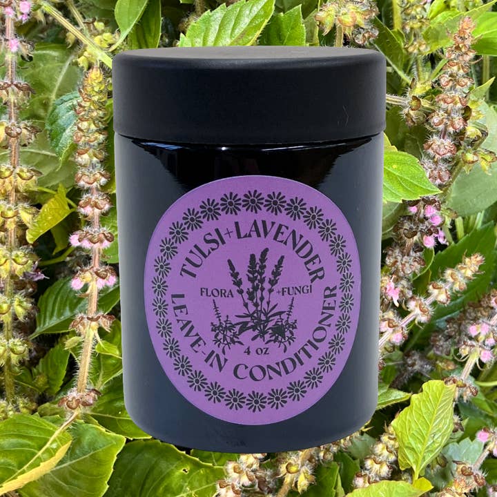 Revitalisant sans feuilles Tulsi+Lavender pour la vente par Flora+Fungi Apothecary
