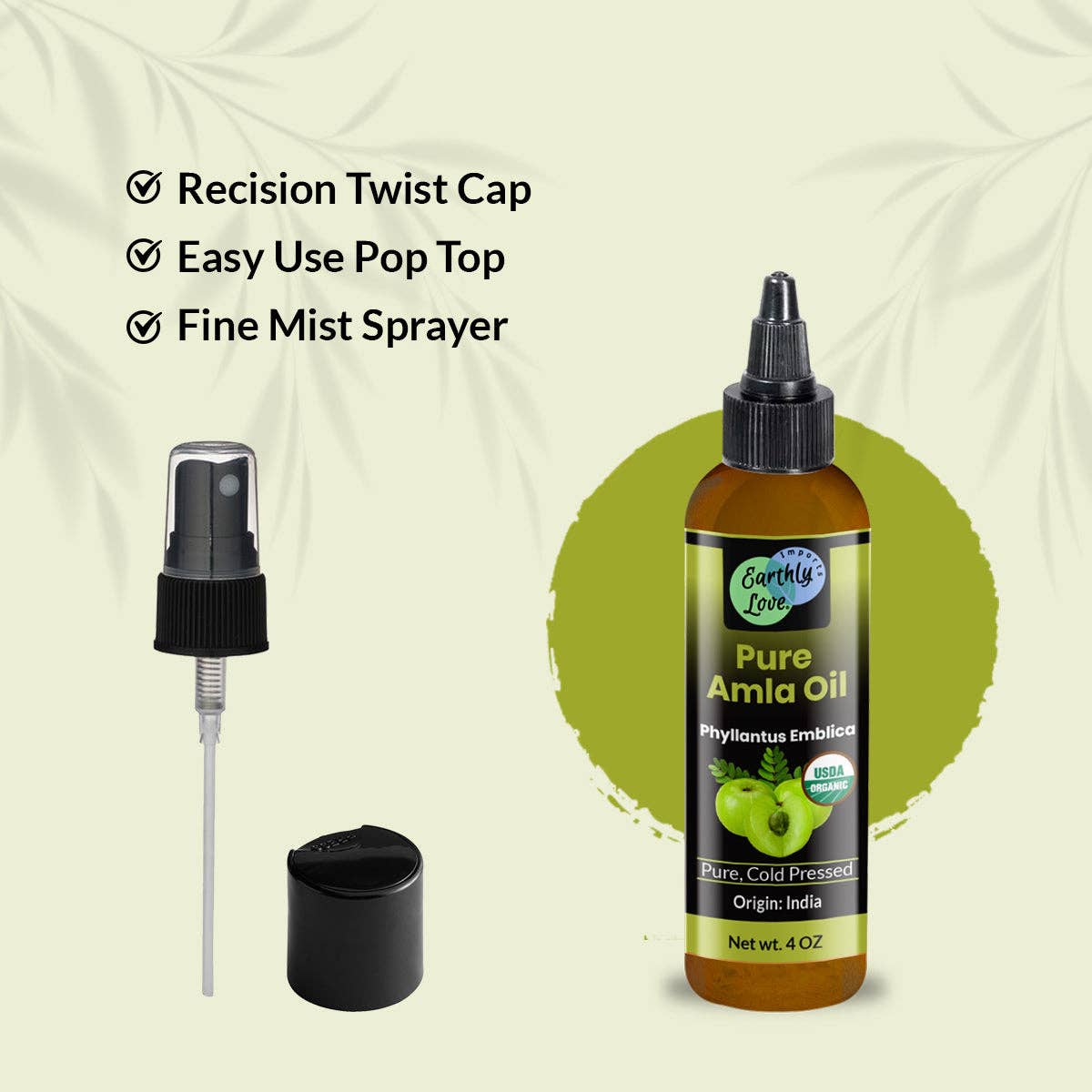 Earthly Love Imports – wholesale Hair oil – Amla Fruit Oil5