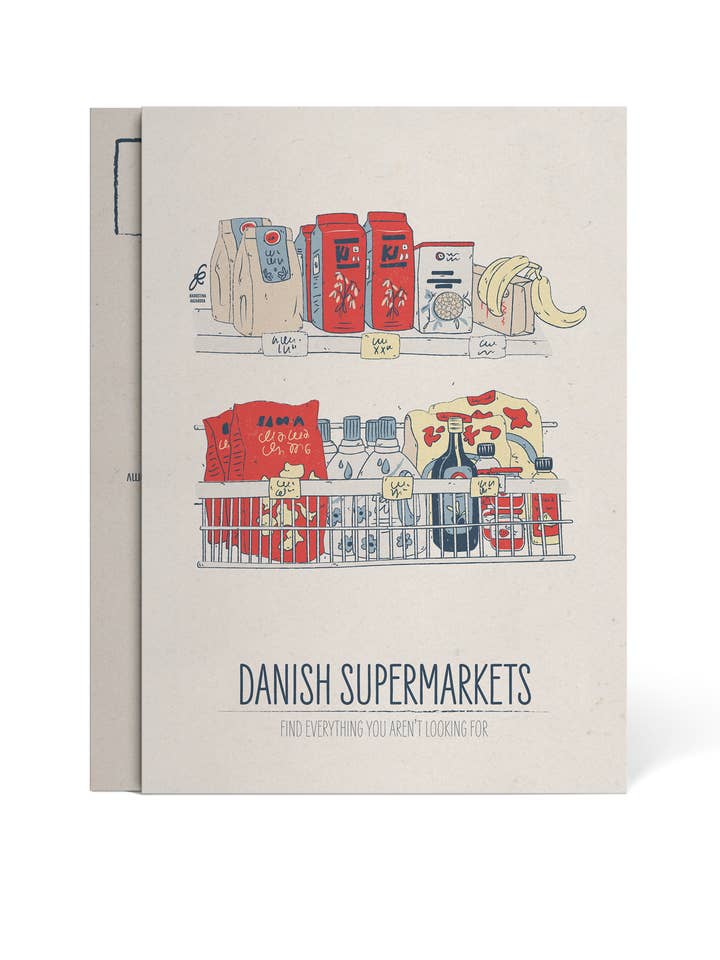 Dänische Supermärkte für den Großhandel von Forindet