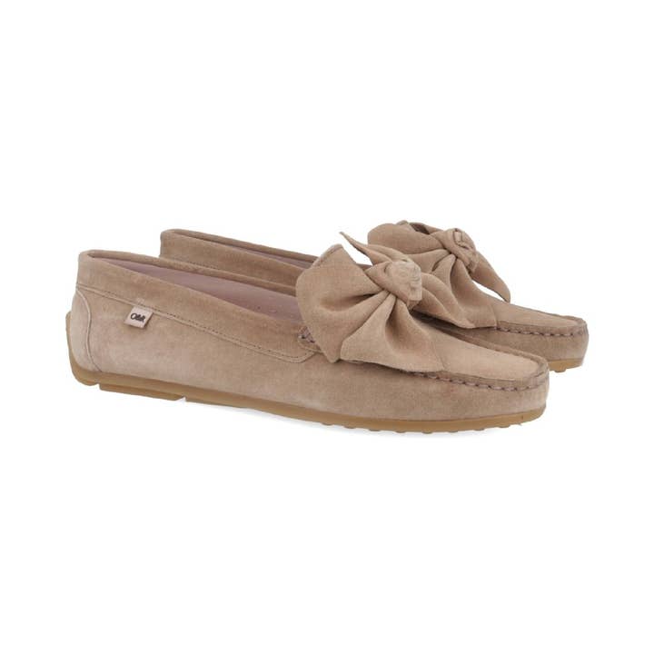 W-SUNDOR-CORDA women's blue suede loafers for wholesale by Ortiz & Reed