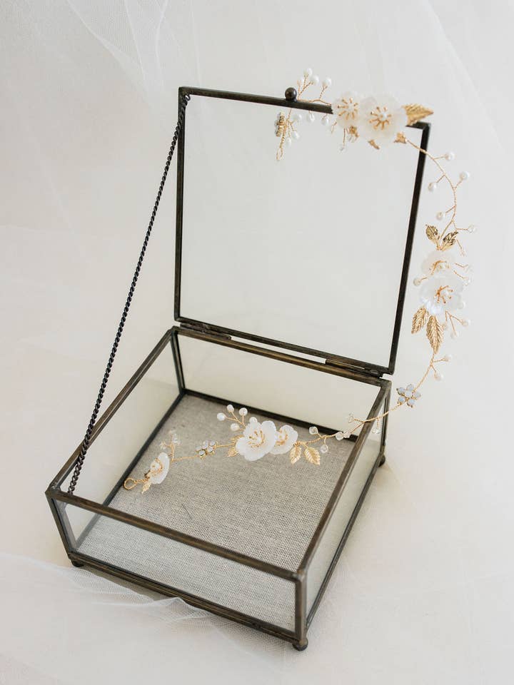 Faye Bridal Hair Vine for wholesale by Petite Mariee Boutique