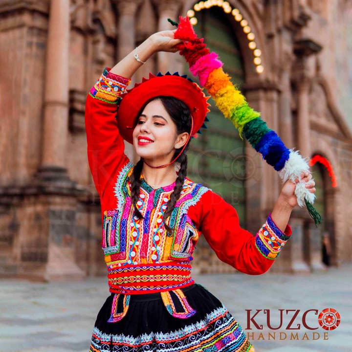 KuzcoHandmade - Wholesale Costume - Women's - Peruvian Women's Embroidered Valicha Costume from Cuzco2
