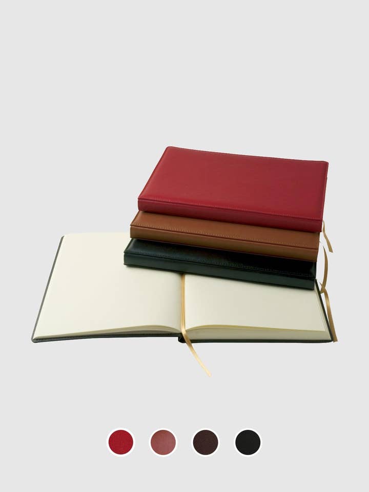 Gæstebog med læderomslag for engroshandel hos NADAL & CO