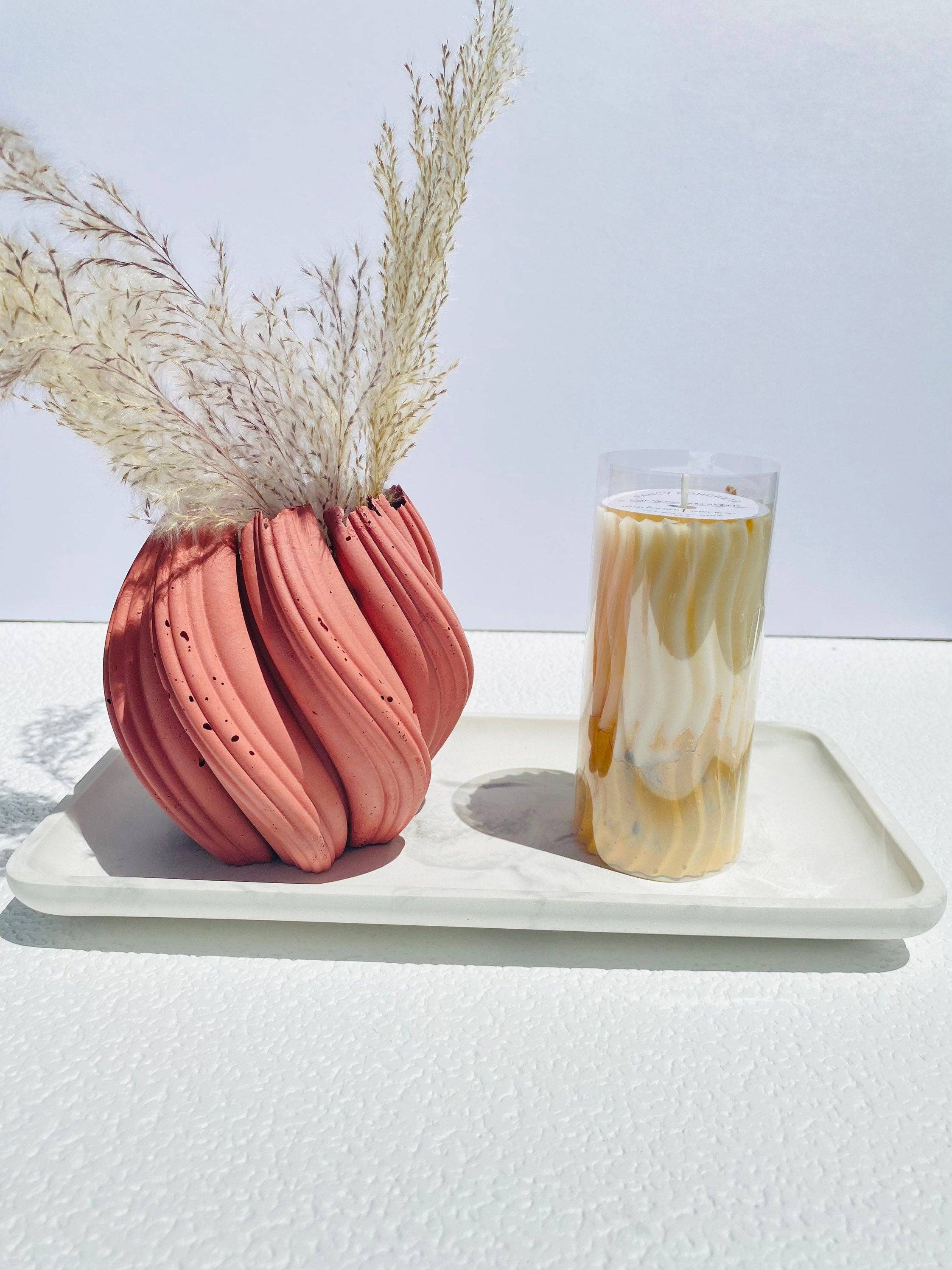 Fancy Concrete - Wholesale Decorative Tray - Rectangle Decorative Tray | Vanity Tray | Concrete Tray1