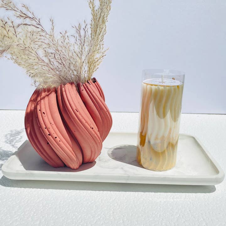 Fancy Concrete - Wholesale Decorative Tray - Rectangle Decorative Tray | Vanity Tray | Concrete Tray1