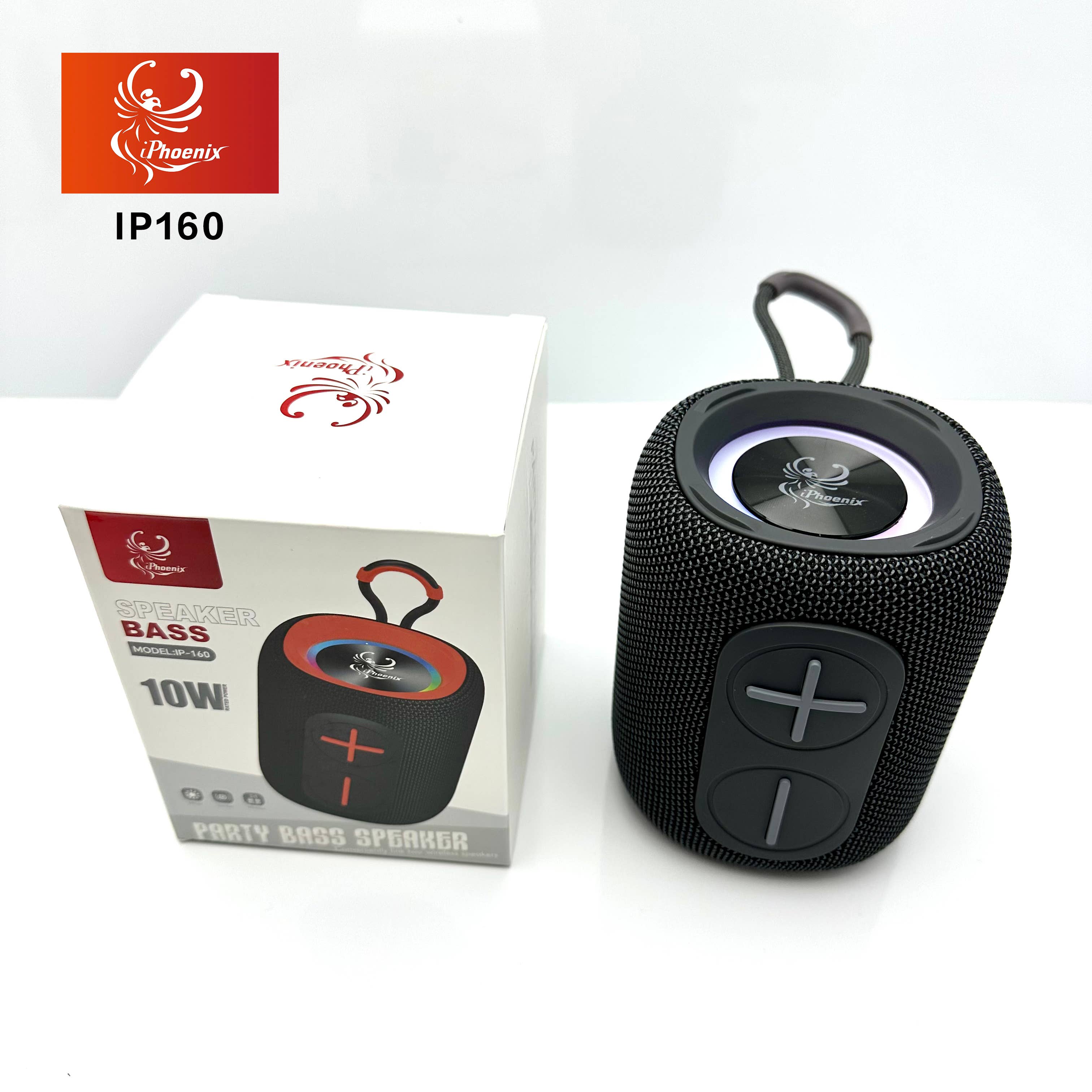 iPhoenix Technology Corporation - Wholesale Speakers - IP-160 Mini Portable 12 Hr Playtime 10W 1800mAh Speaker2