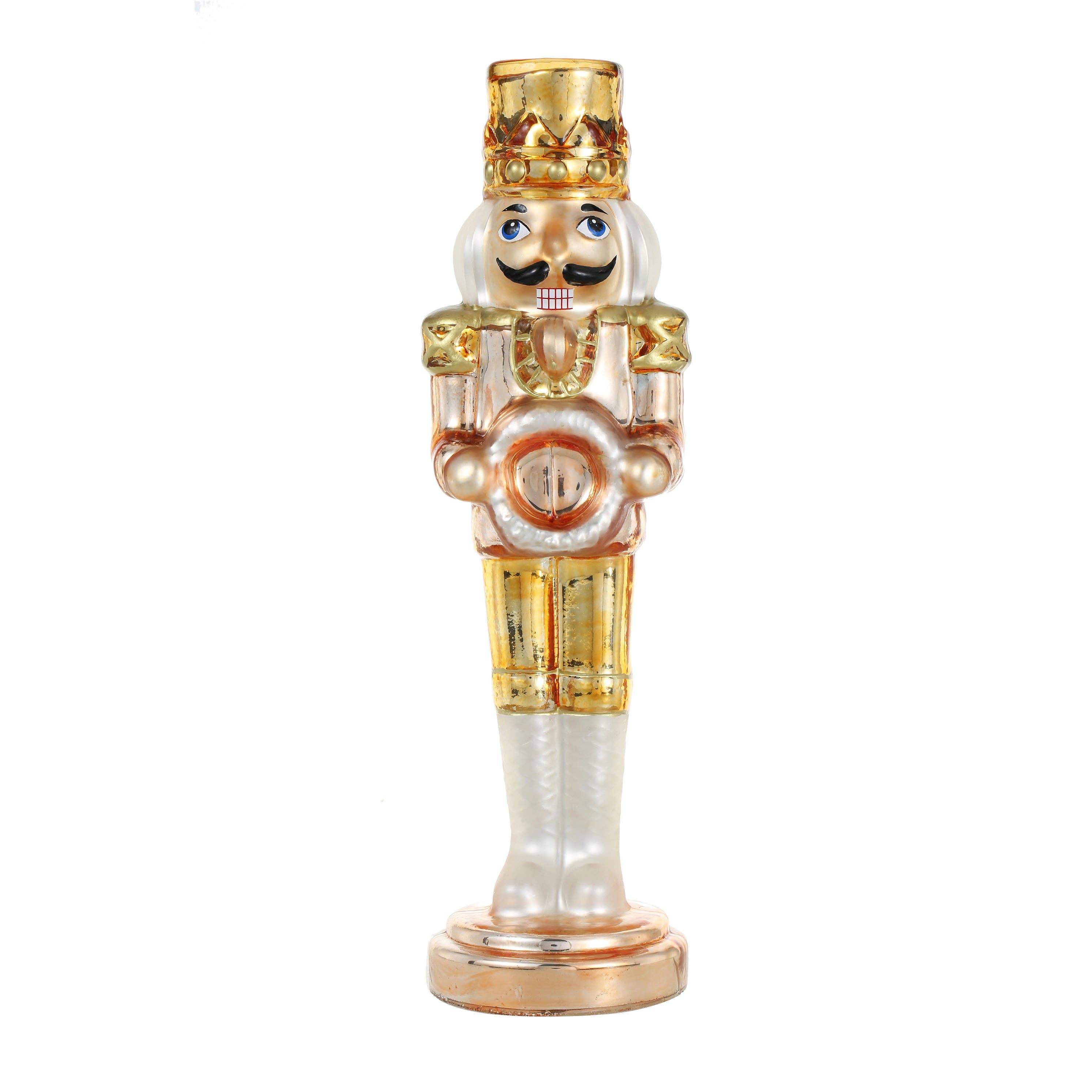 SINT - Wholesale Holiday Nutcracker - SINT Color Glass Lightup Nutcrackers Figurine Ornaments for 0