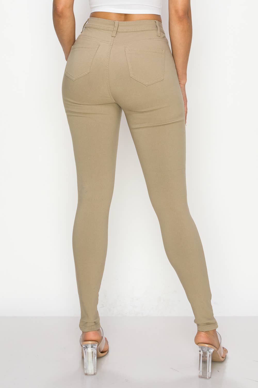 Denim Zone U.S.A. - Wholesale Jeans - Women's - OPEN PACK SUPER STRETCHY UNIFORM COLOR PANTS11